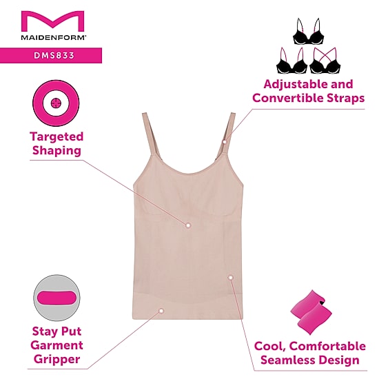 Maidenform Seamless Shapewear Camisole Dms833