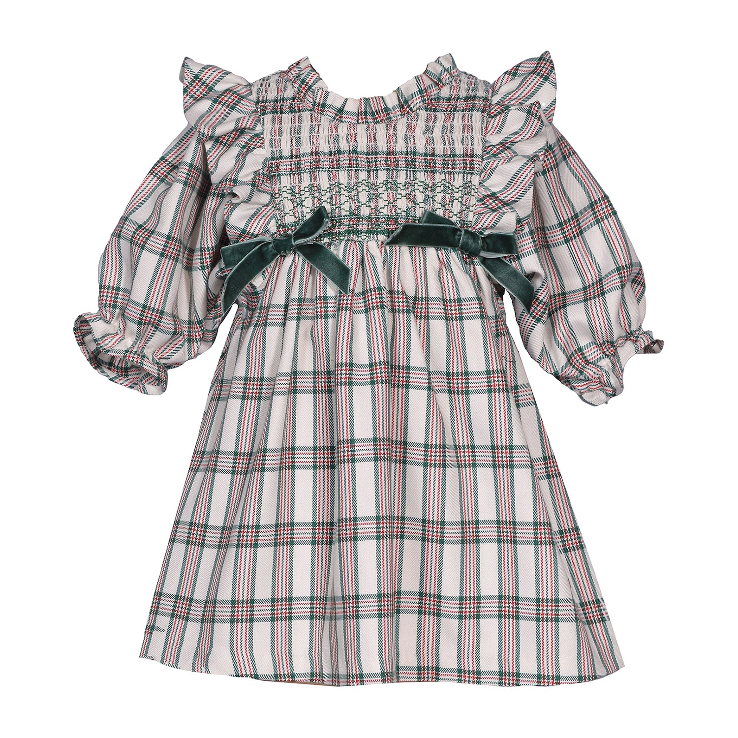 Bonnie Jean Baby Girls 3/4 Sleeve A-Line Dress