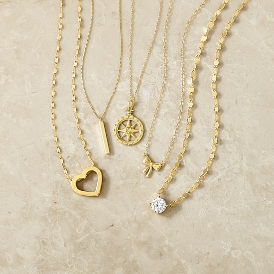 Silver Addiction Womens Lab Created White Cubic Zirconia 14K Gold Over Silver 18 Inch Pendant Necklace
