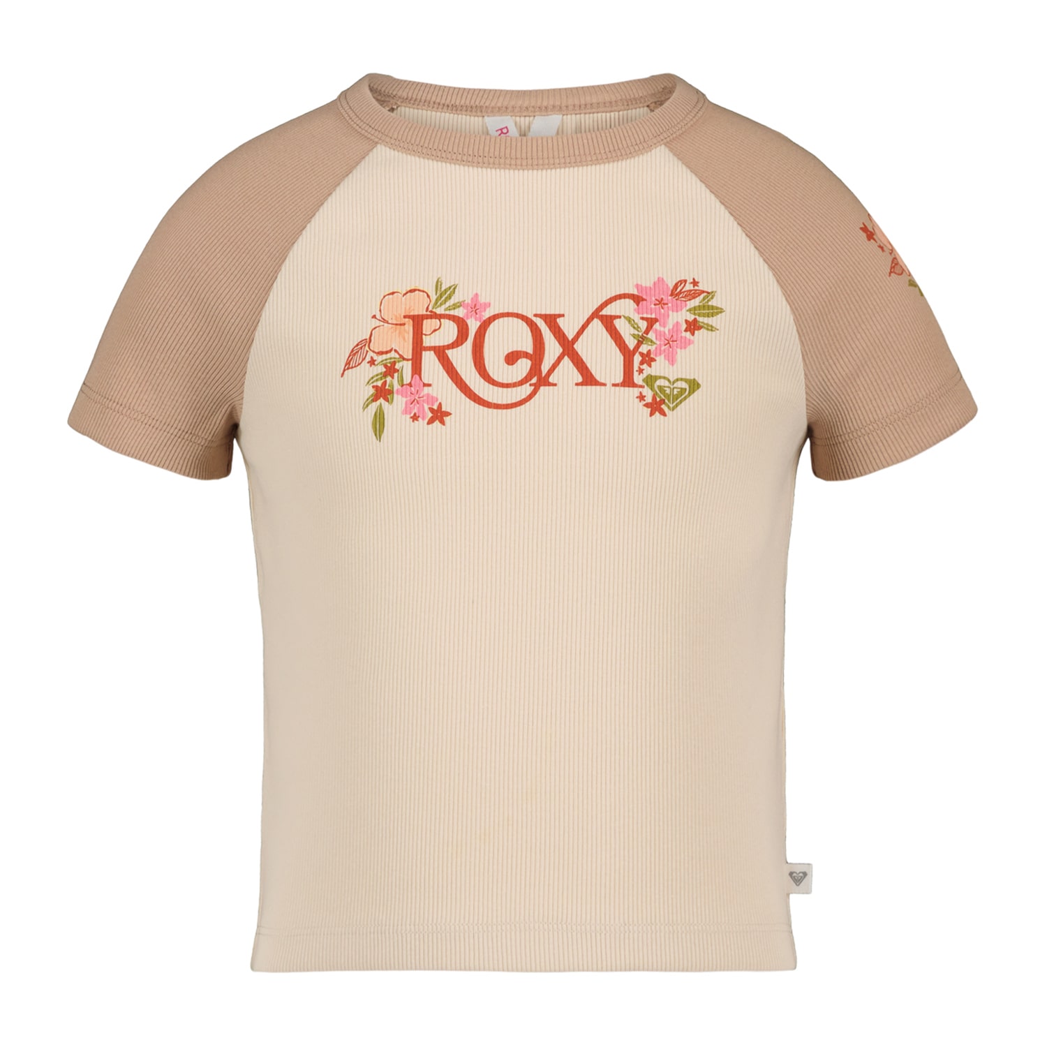 Roxy Big Kid Girls Crew Neck Short Sleeve Regular Fit Graphic T-Shirt