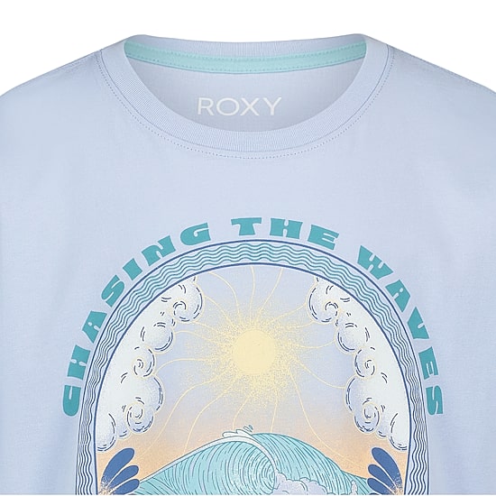 Roxy Big Kid Girls Crew Neck Short Sleeve Oversized Graphic T-Shirt