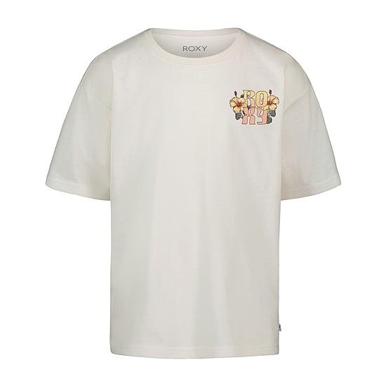 Roxy Big Kid Girls Crew Neck Short Sleeve Oversized Graphic T-Shirt