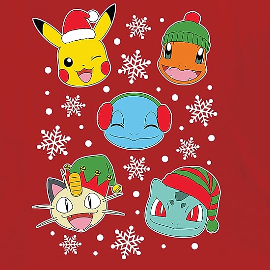 Little & Big Kid Boys Crew Neck Short Sleeve Regular Fit Pokemon Graphic T-Shirt