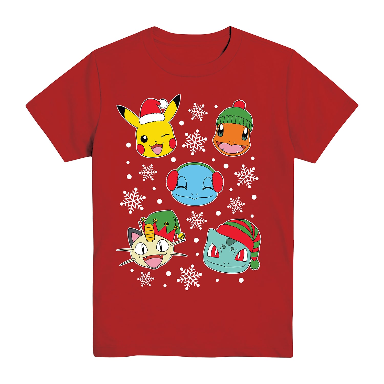 Little & Big Kid Boys Crew Neck Short Sleeve Regular Fit Pokemon Graphic T-Shirt
