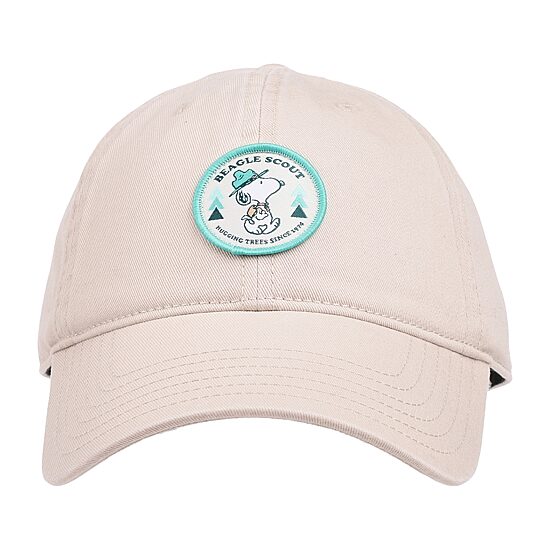 Peanuts Mens Snoopy Eagle Scout Baseball Cap