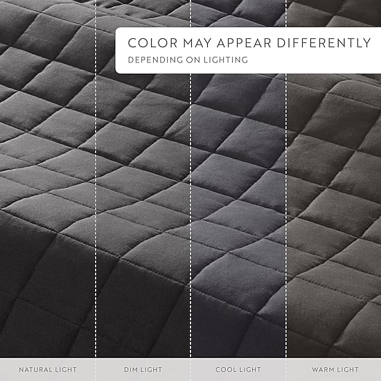 Casual Comfort Premium Ultra Soft Square Pattern Quilted Coverlet Set