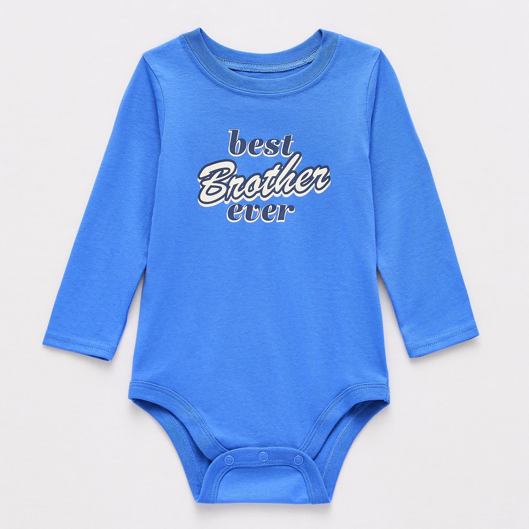 Okie Dokie Baby Boys Crew Neck Long Sleeve Bodysuit