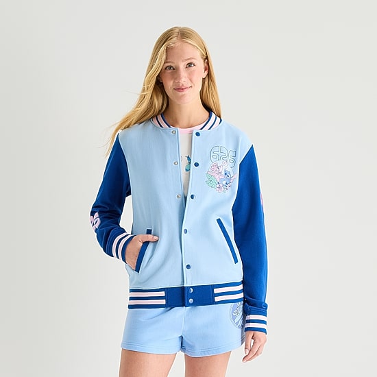 Stitch Womens Juniors Bomber Jacket