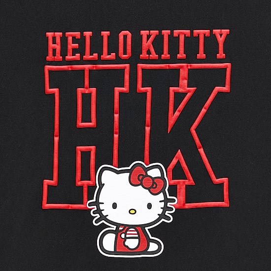 Hello Kitty Boyfriend Tee Womens Juniors Crew Neck Short Sleeve Loose Fit Hello Kitty Graphic T-Shirt