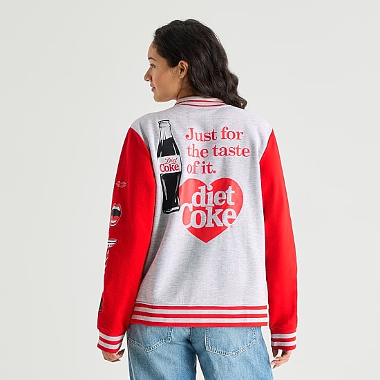 Diet Coke Bomber Womens Juniors Bomber Jacket