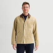 St. John's Bay Barn Mens Midweight Shirt Jacket