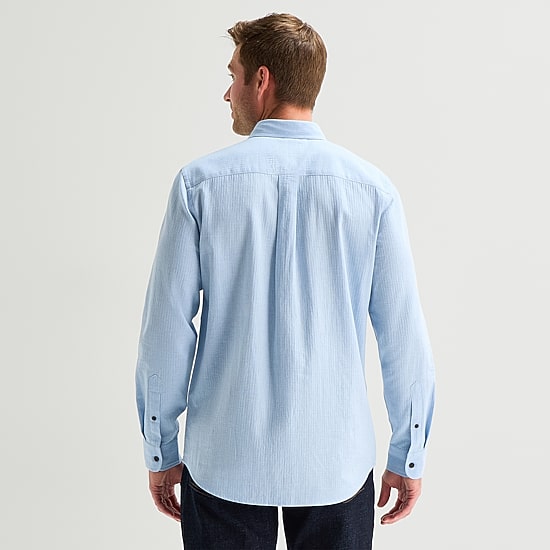 St. John's Bay Mens Long Sleeve Classic Fit Button-Down Shirt
