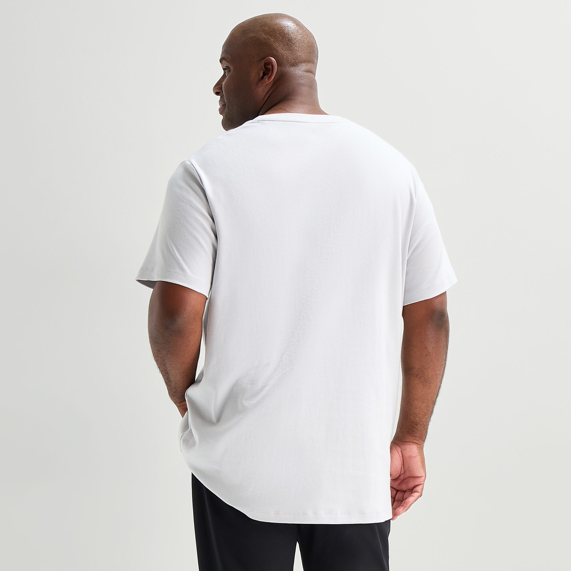 Stylus Mens Round Neck Short Sleeve Big and Tall T-Shirt