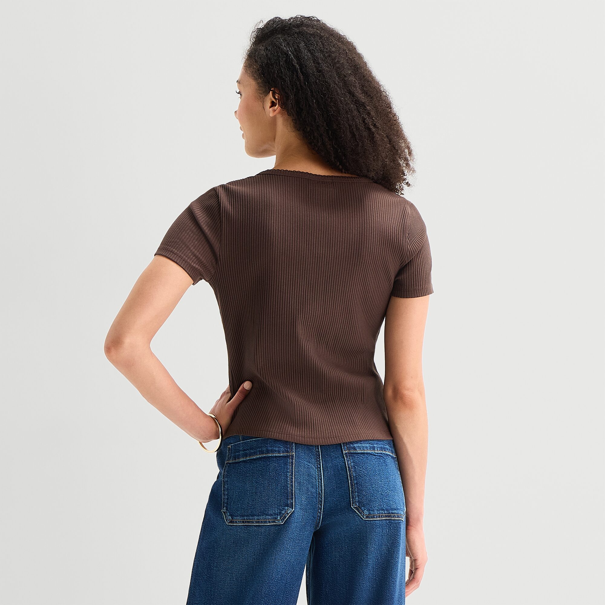 a.n.a Womens V Neck Short Sleeve Button Cardigan