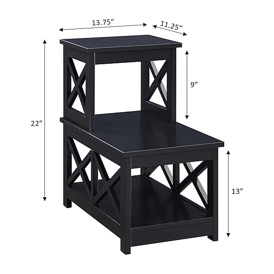 Convenience Concepts Oxford Living Room Collection Chairside Table