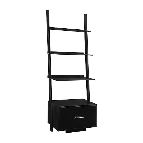 Convenience Concepts American Office And Library Collection 4-Shelf Bookcase