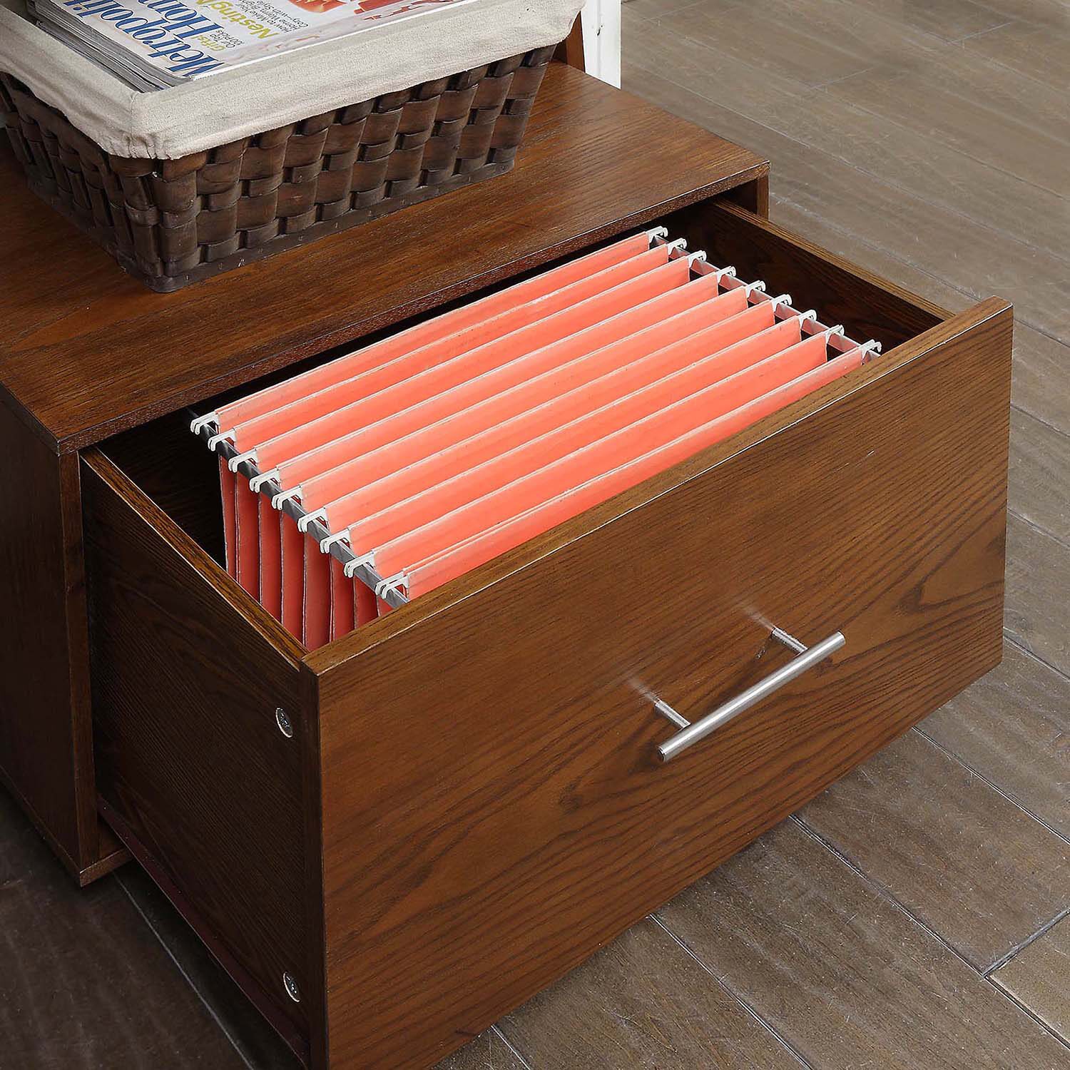 Convenience Concepts American Office And Library Collection 4-Shelf Bookcase