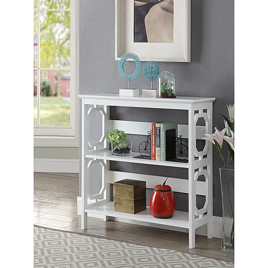 Convenience Concepts Omega Office + Library Collection 3-Shelf Bookcase