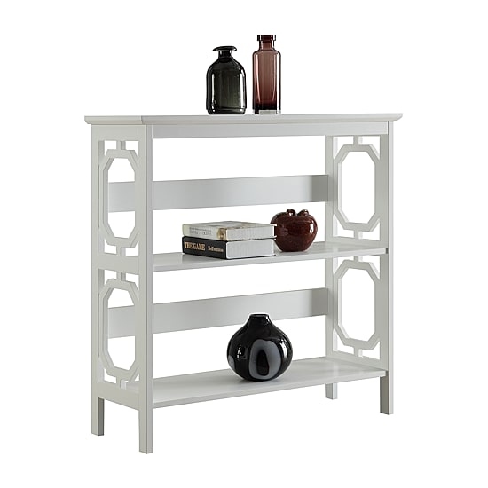 Convenience Concepts Omega Office + Library Collection 3-Shelf Bookcase