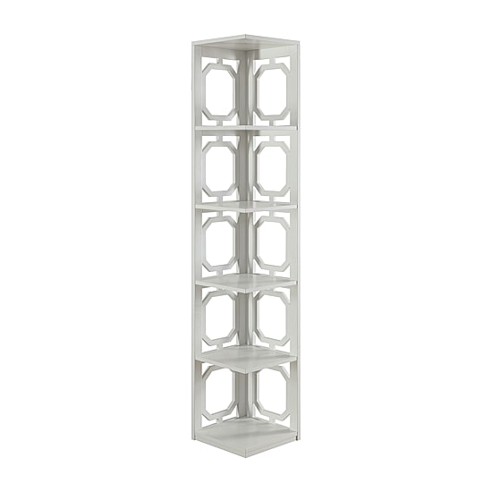 Convenience Concepts Omega Office And Library Collection 5-Shelf Bookcase