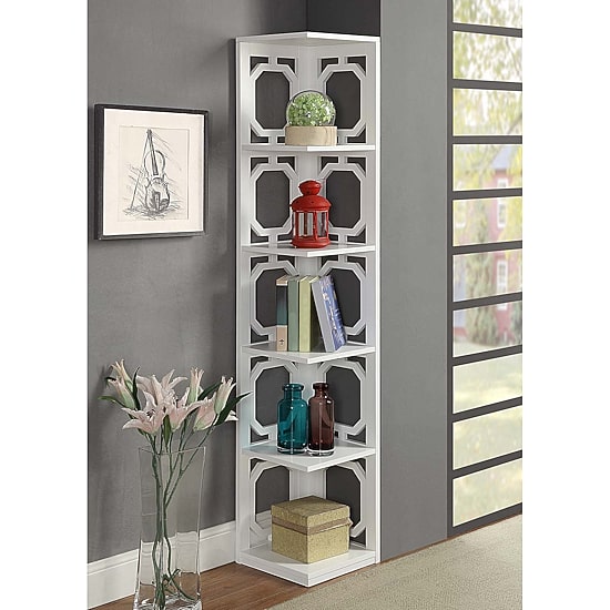 Convenience Concepts Omega Office And Library Collection 5-Shelf Bookcase