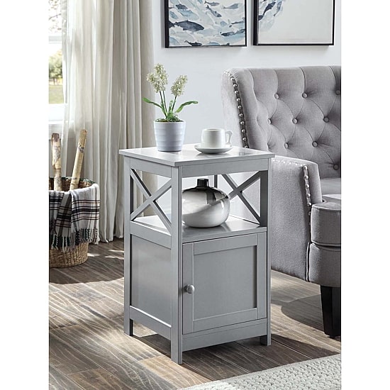Convenience Concepts Oxford Living Room Collection Storage Console Table