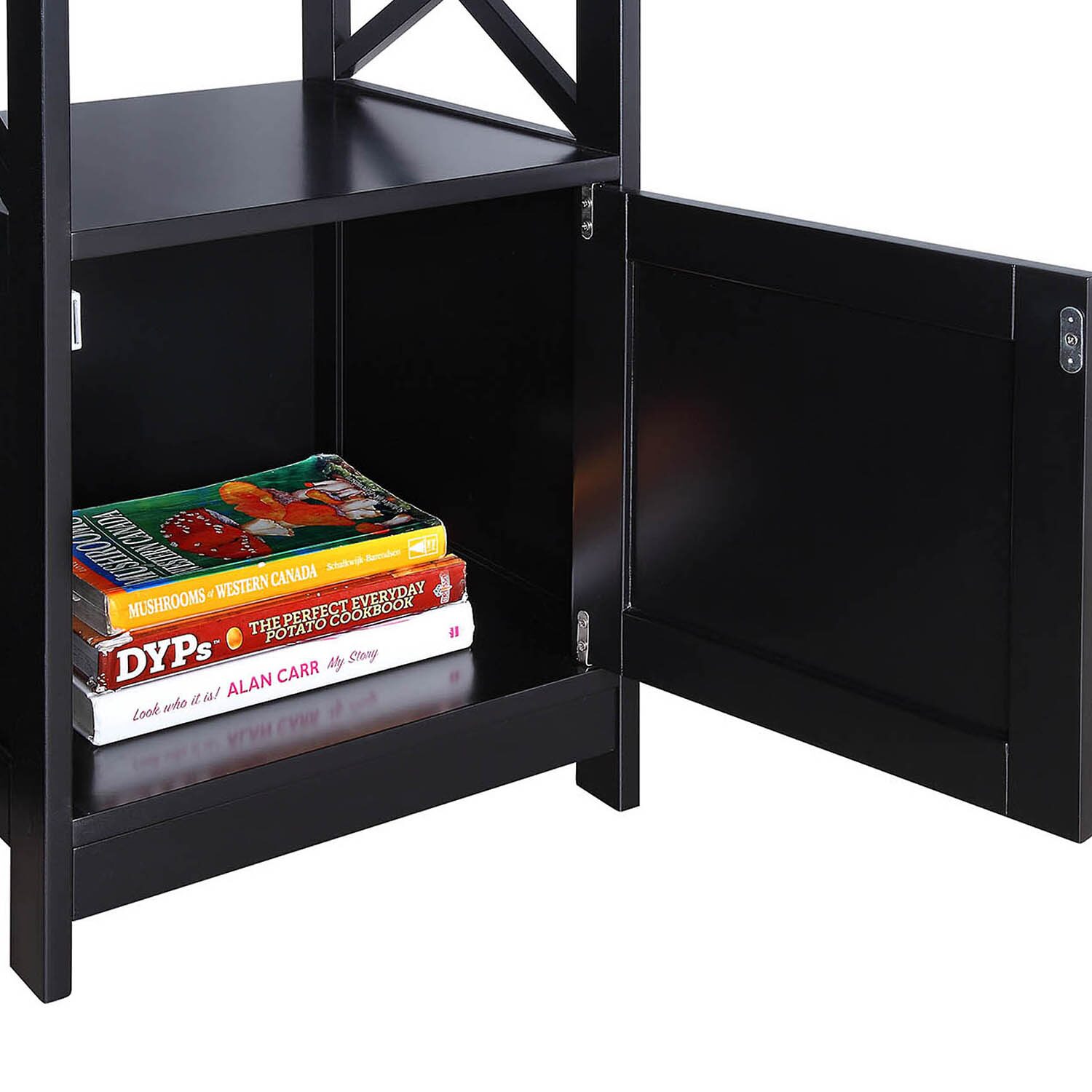 Convenience Concepts Oxford Living Room Collection Storage Console Table
