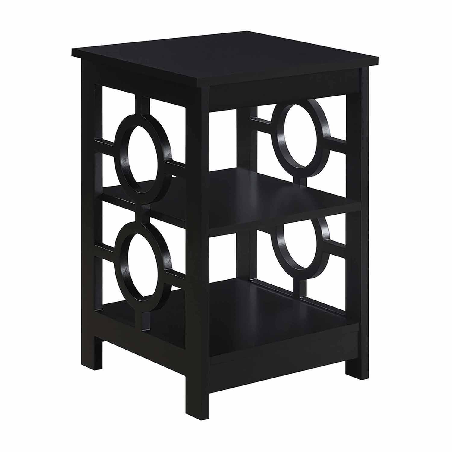 Convenience Concepts Ring Living Room Collection Storage Console Table