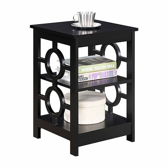 Convenience Concepts Ring Living Room Collection Storage Console Table
