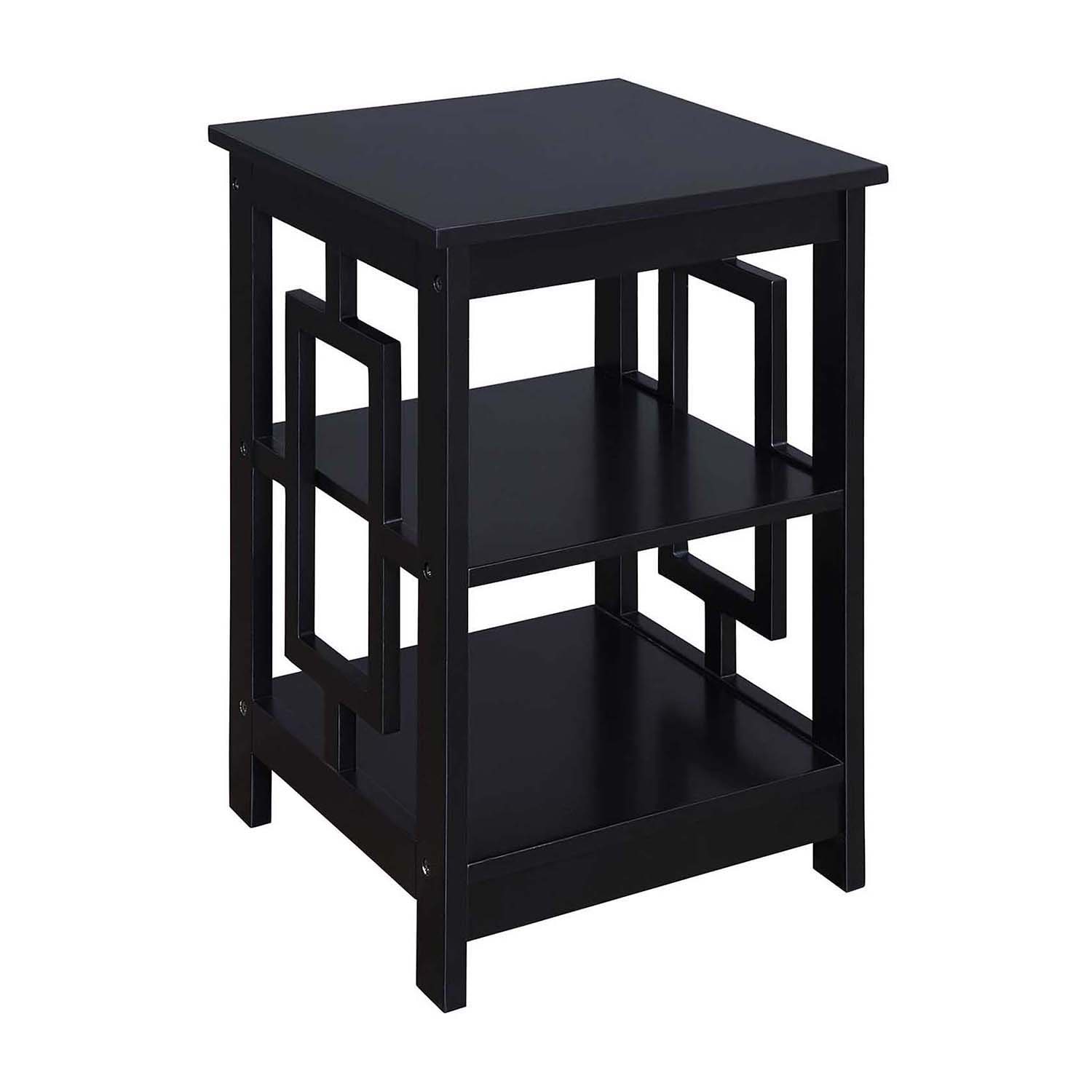 Convenience Concepts Town Square Living Room Collection Storage Console Table