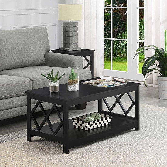 Convenience Concepts Diamond Living Room Collection Coffee Table