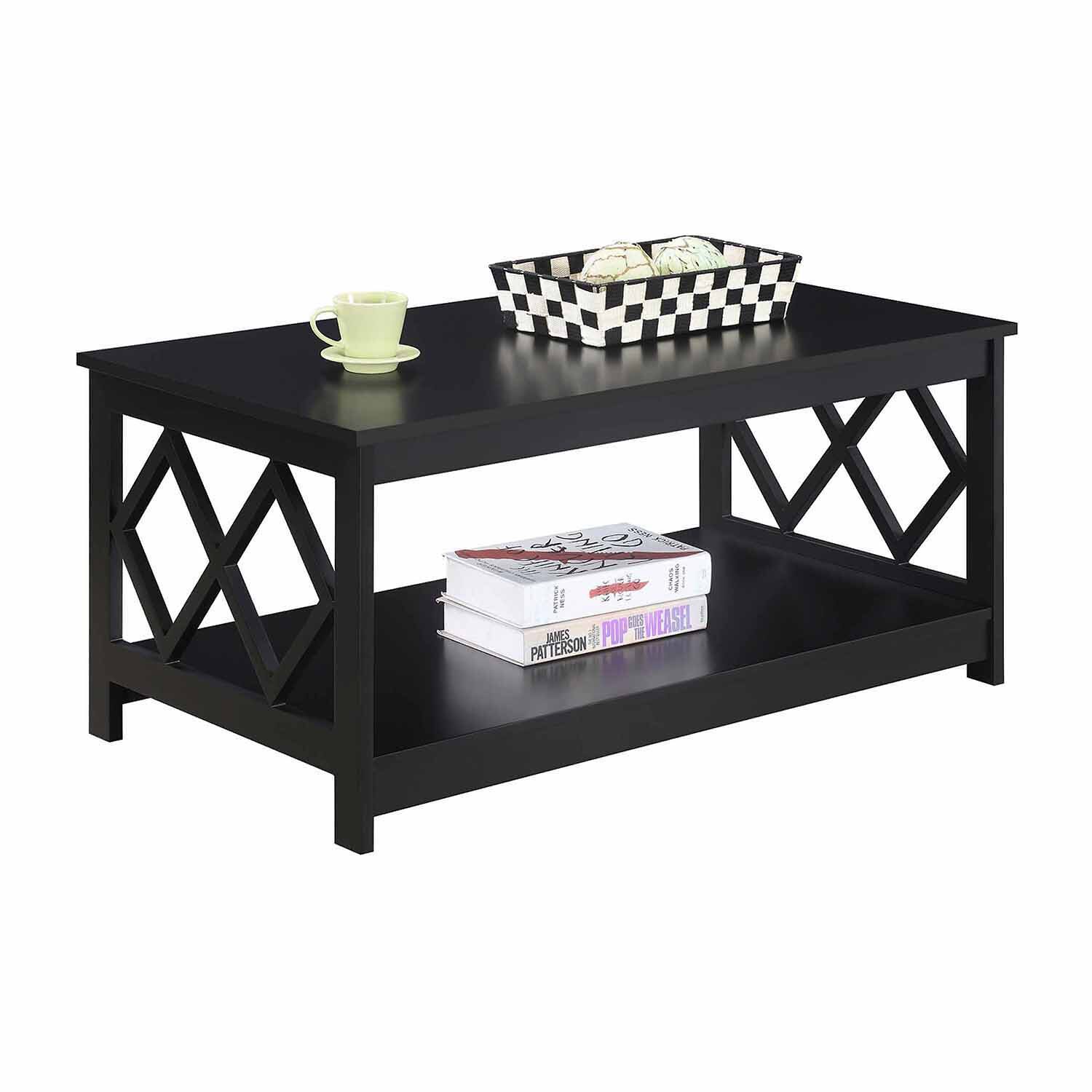 Convenience Concepts Diamond Living Room Collection Coffee Table