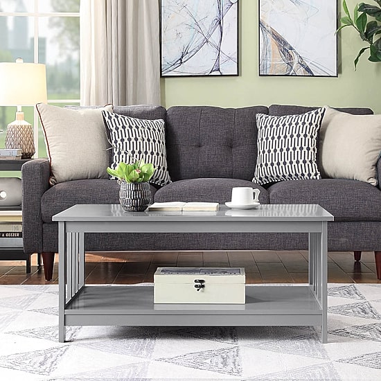 Convenience Concepts Mission Living Room Collection Coffee Table