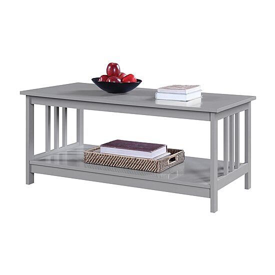 Convenience Concepts Mission Living Room Collection Coffee Table