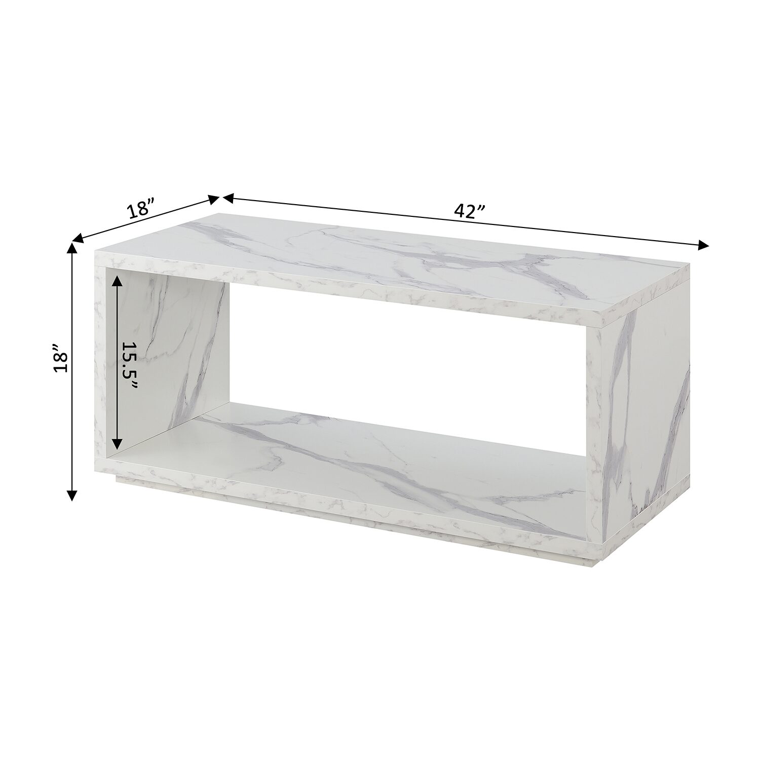 Convenience Concepts Northfield Living Room Collection Coffee Table