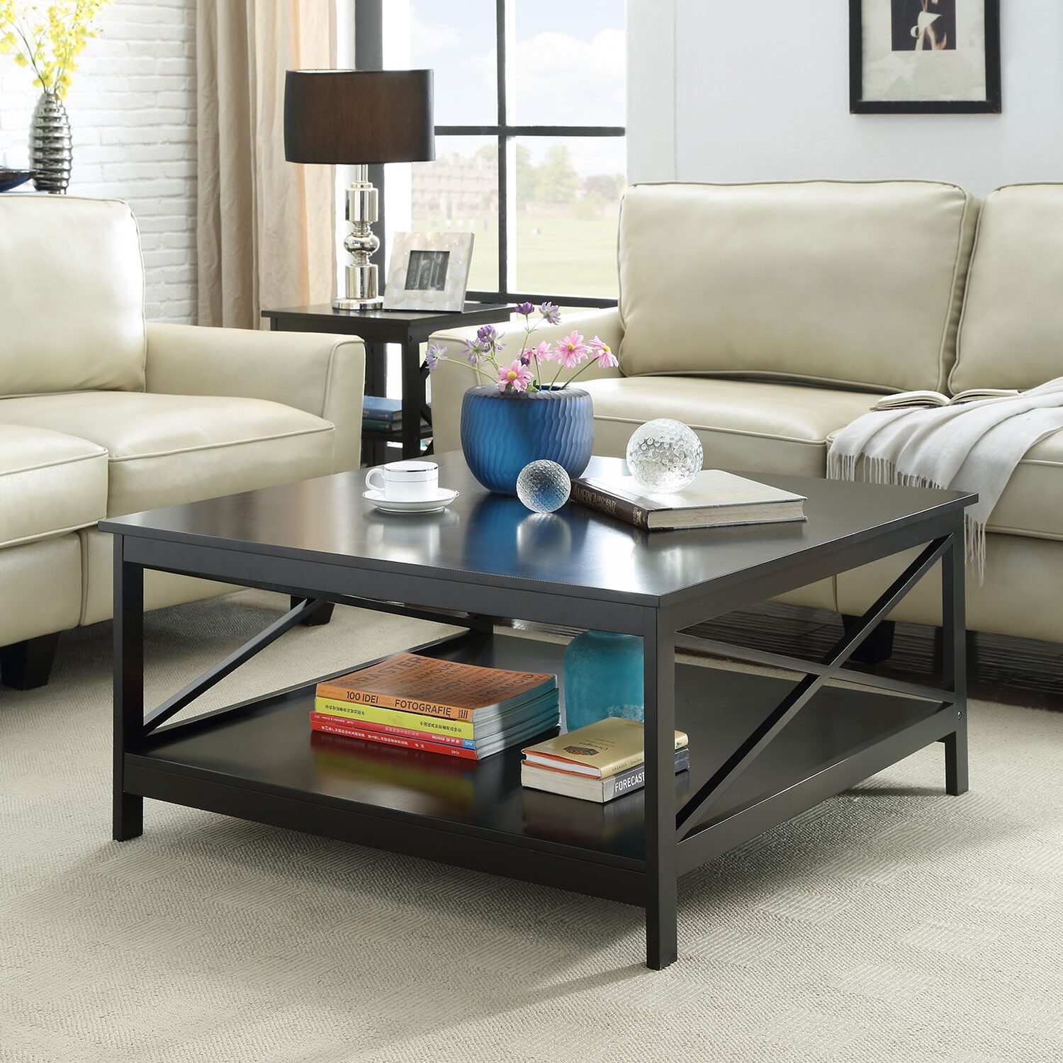 Convenience Concepts Oxford Living Room Collection Coffee Table