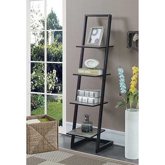 Convenience Concepts Designs2go Office And Library Collection 4-Shelf Bookcase