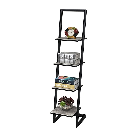 Convenience Concepts Designs2go Office And Library Collection 4-Shelf Bookcase