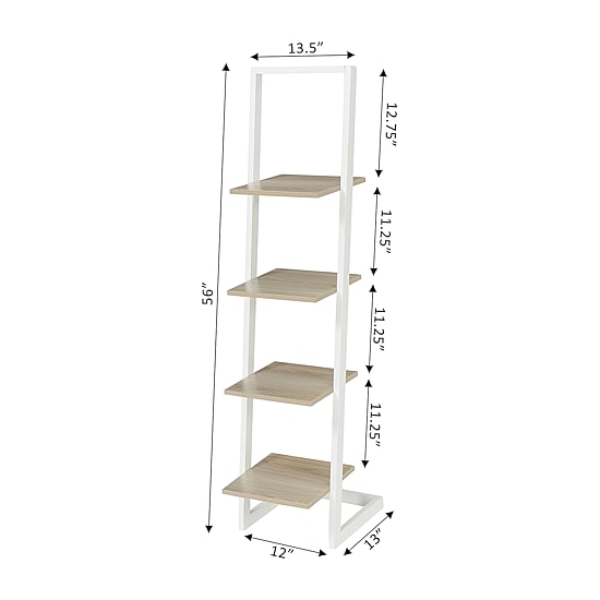Convenience Concepts Designs2go Office And Library Collection 4-Shelf Bookcase