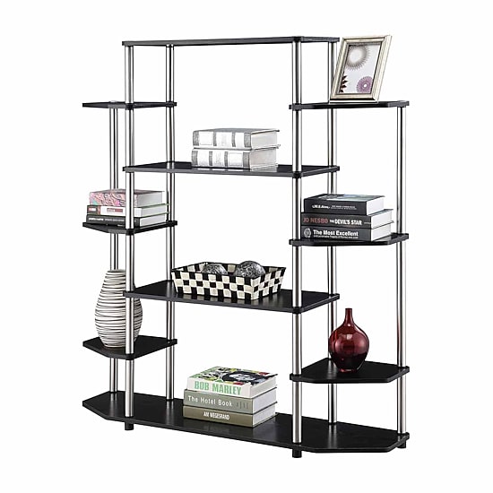 Convenience Concepts Designs2go Office And Library Collection 10-Shelf Bookcase