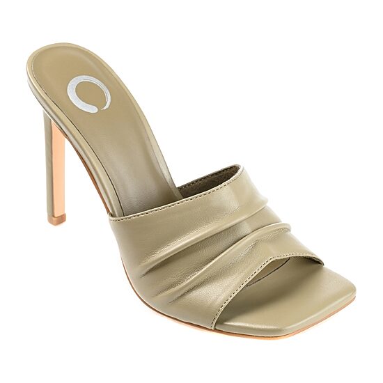 Journee Collection Camber Womens Round Open Toe Stiletto Heel Pumps