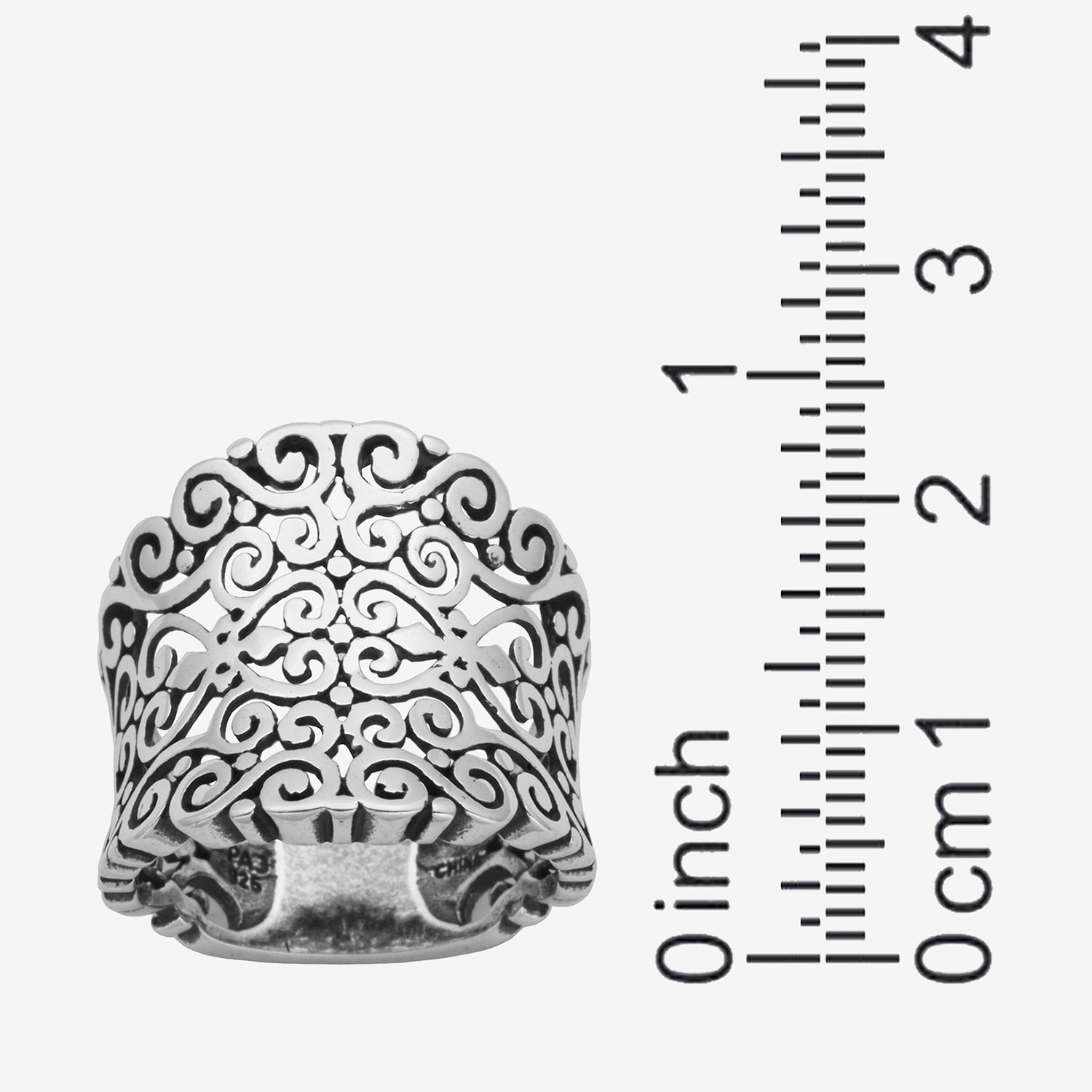 Sterling Silver Filigree Ring