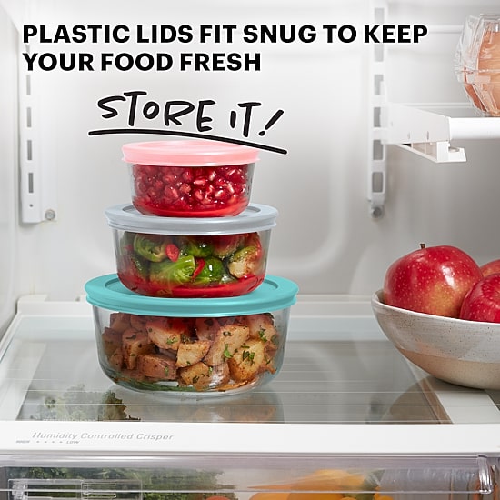 Pyrex Simply Store 10-pc. Glass Storage Set