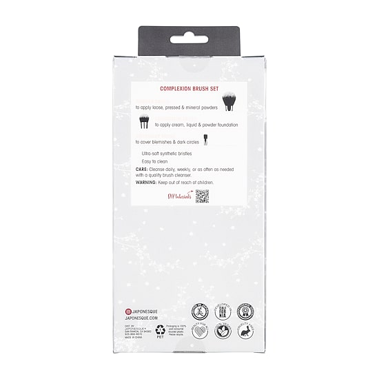 Japonesque Luminous Complexion Brush Set