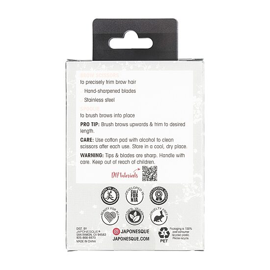 Japonesque Brow Scissors & Spoolie