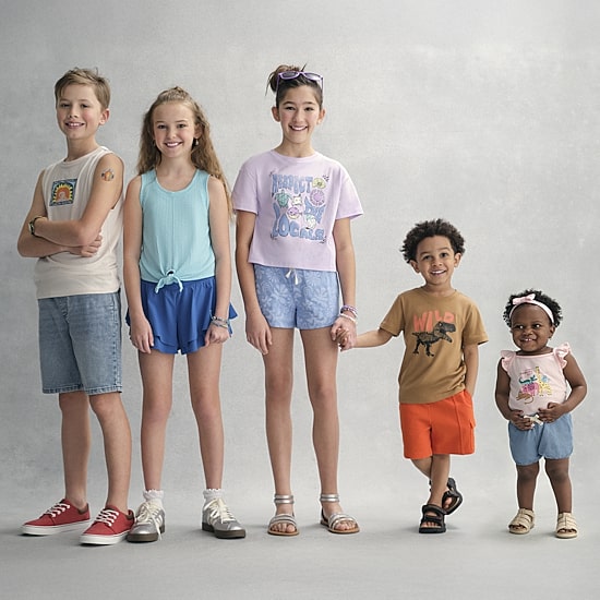 Xersion Little & Big Kid Girls Round Neck Sleeveless Active Tank Top