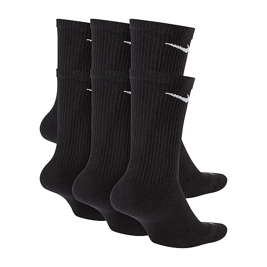 Nike Everyday Plus Cushioned Unisex 6 Pair Crew Socks