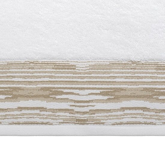 Nicole Miller Sydney 2-pc. Geo Linear Bath Towel