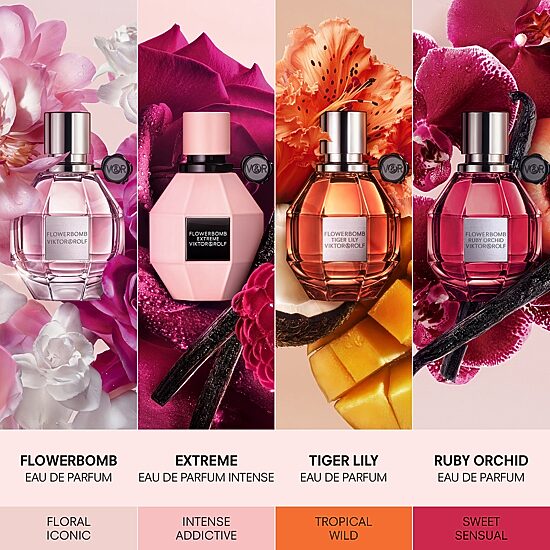 Viktor & Rolf Flowerbomb Eau De Parfum 3-Pc Gift Set ($214 Value) Perfume Set