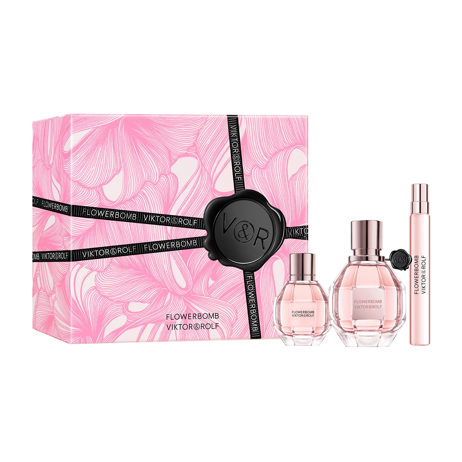 Viktor & Rolf Flowerbomb Eau De Parfum 3-Pc Gift Set ($214 Value) Perfume Set